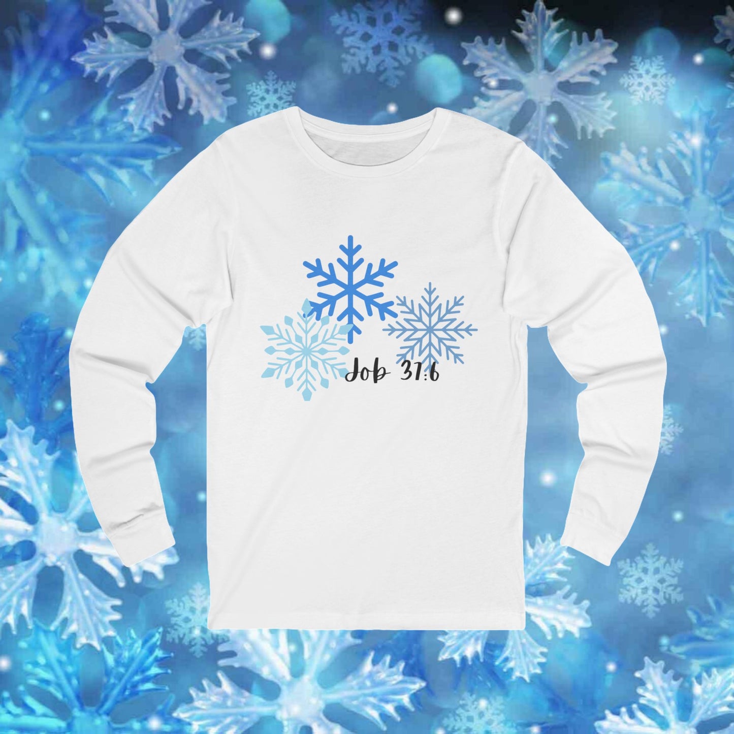 Snowflake Job 37.6 Unisex Jersey Long Sleeve Tee