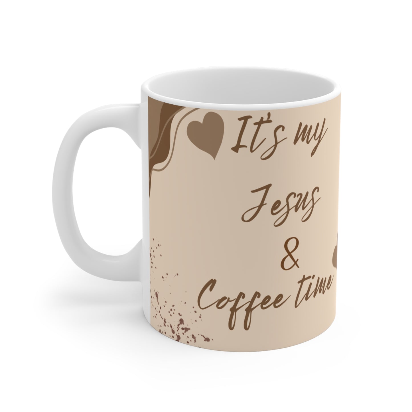 11oz “It’s my Jesus & Coffee Time” Mug