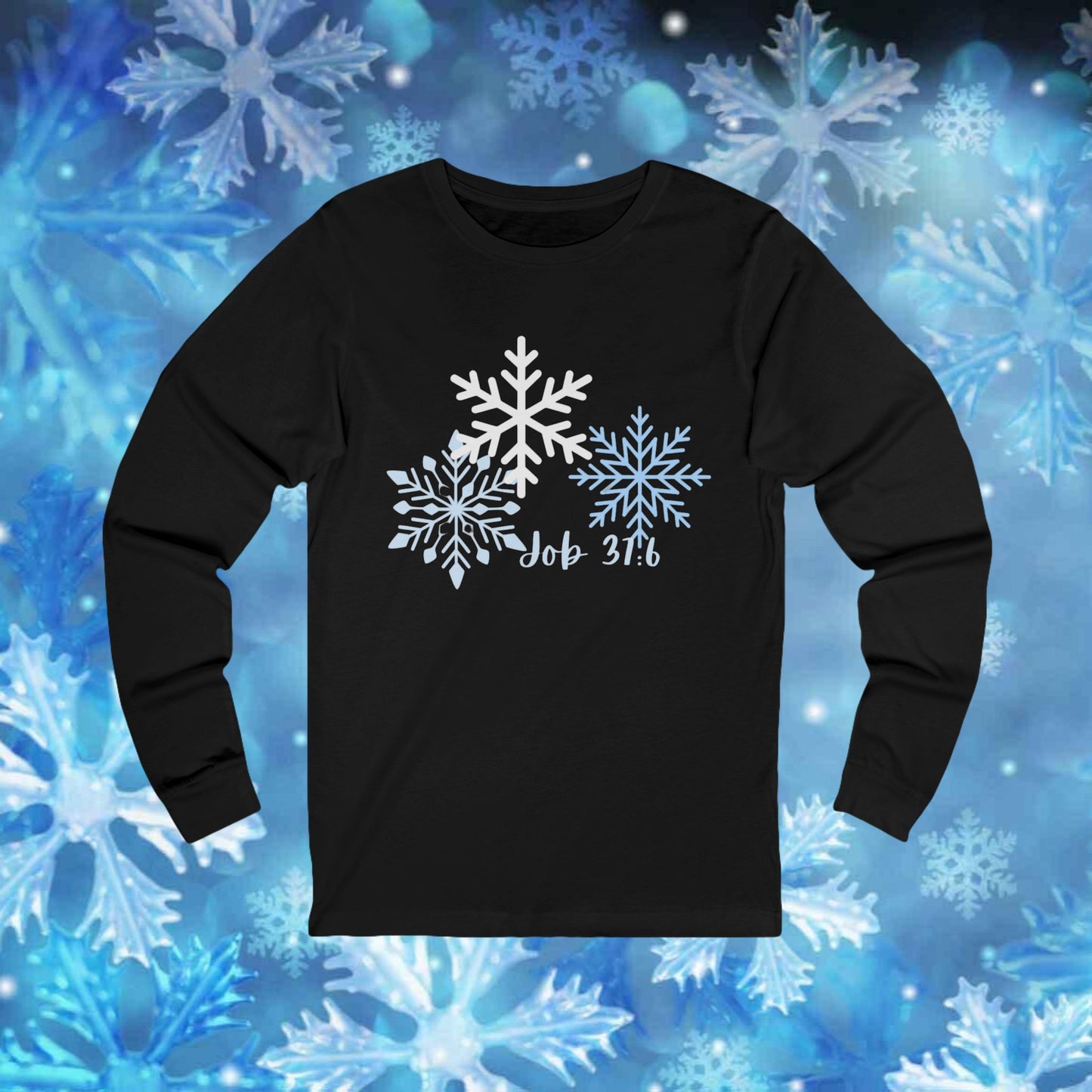 Snowflake Job 37.6 Unisex Jersey Long Sleeve Tee