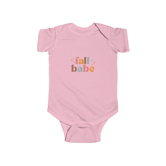 Fall Babe Baby Bodysuit